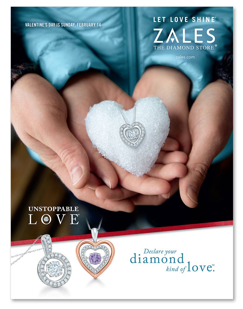 Zales Valentine’s Day Campaign WynneJones Design